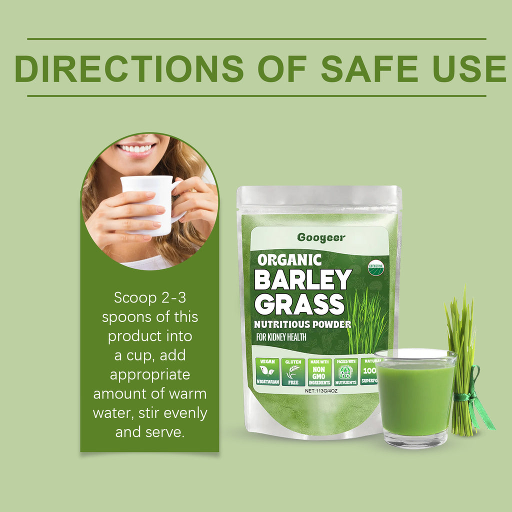 Organic Barley Grass Nutritious Powder, Promotes Kidney Health And Relieves Fatigue