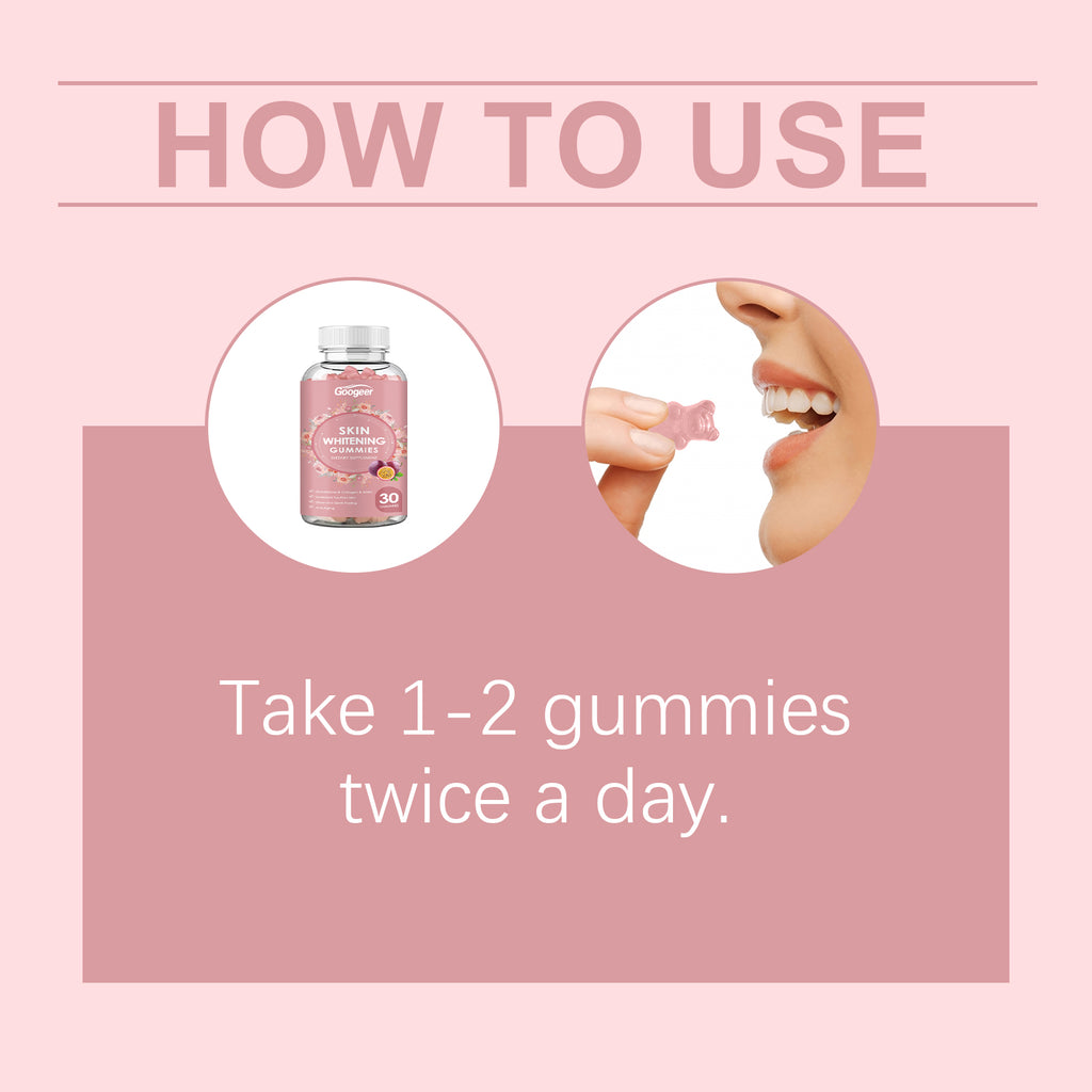 Googeer Glutathione Whitening Gummy Skin Treatment
