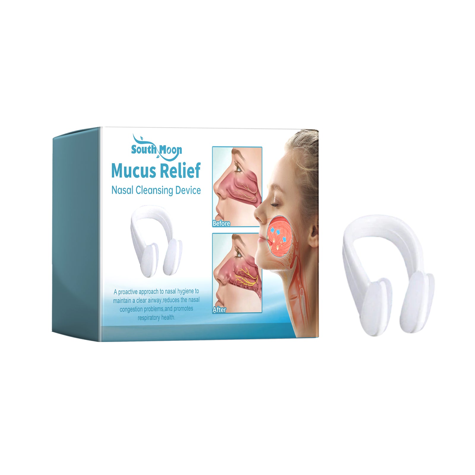 Nasal Nurse, Nasal Cleanser To Relieve Nasal Congestion And Discomfort Nasal Health Care Device